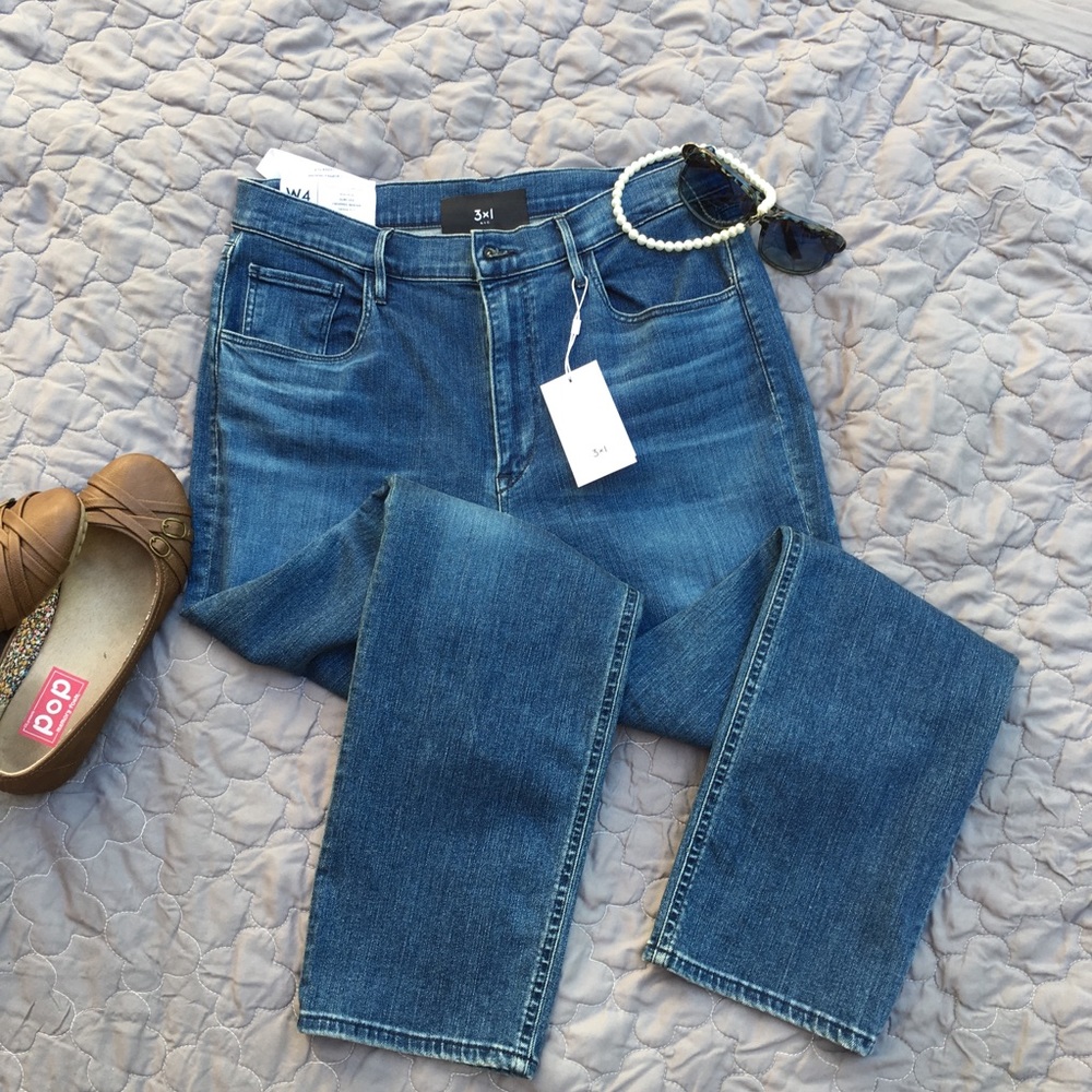 3x1 W4 Colette Slim Crop High Rise Jeans - Picture 5 of 8